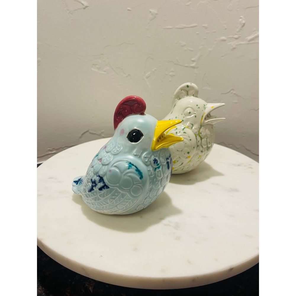 Vintage Cockatoo Bird Salt and Pepper‎ Shakers